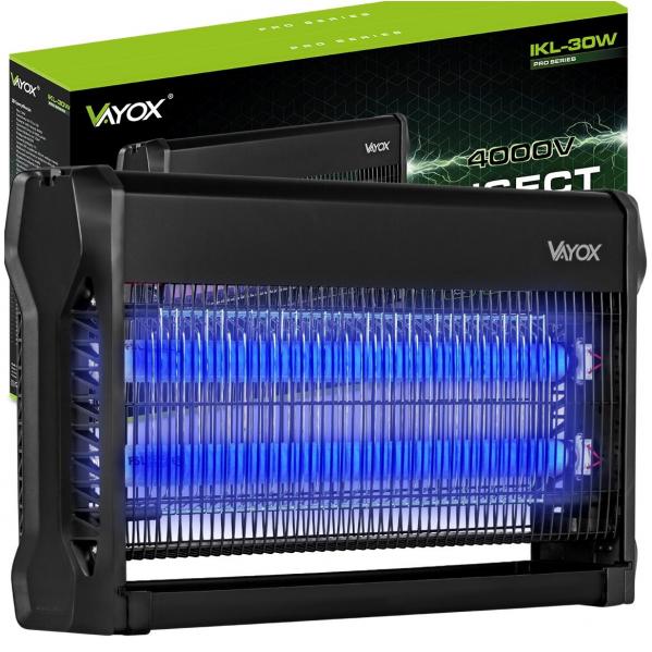 Lampa owadobójcza na komary muchy VAYOX IKL-30W 320m2