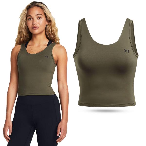 Koszulka treningowa damska tank top Under Armour szybkoschnąca na siłownię