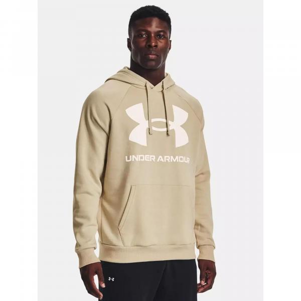 Bluza fitness męska UNDER ARMOUR Rival Fleece Big Logo z kapturem