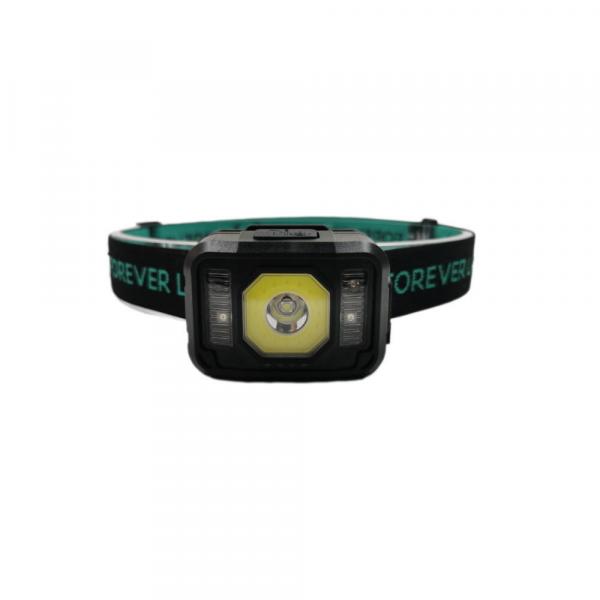 Latarka czołowa LED Senso XP-E 3W + COB 3W 270lm 1200mAh Li-Pol Forever Light