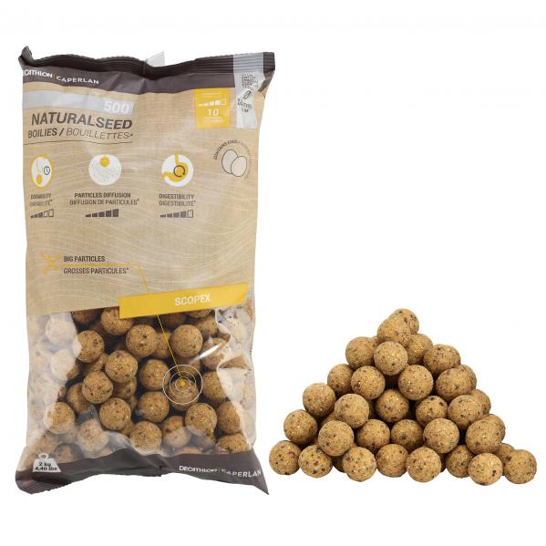 Kulki proteinowe Caperlan Naturalseed 24 mm scopex 2 kg