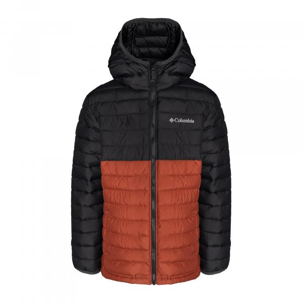 Kurtka puchowa dziecięca Columbia Powder Lite Hooded