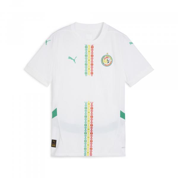 Damska koszulka domowa Senegal 2025 PUMA White Sport Green