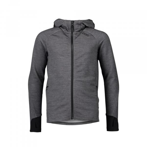 Bluza sportowa dla dzieci POC Merino Zip Hood rowerowa