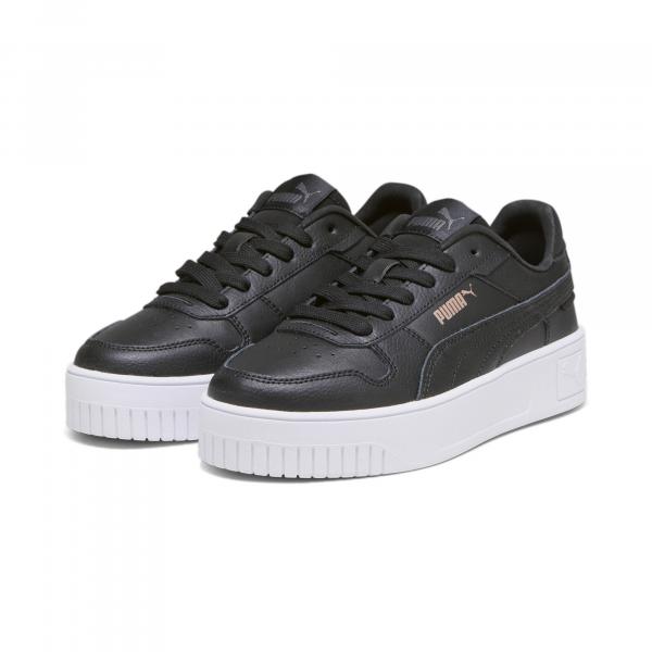 Młodzieżowe sneakersy Carina Street PUMA Black Rose Gold White Metallic