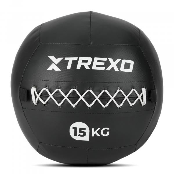 Piłka lekarska TREXO Wall Ball 15 kg