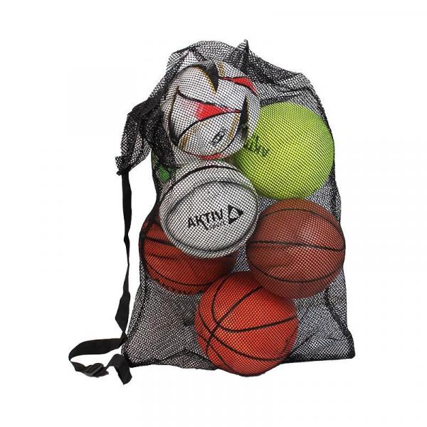 Siatka do piłek Aktivsport, 7 sztuk, o gęstym splocie