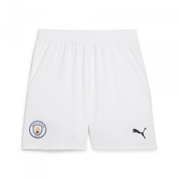 Męskie szorty Manchester City 24/25 PUMA White Marine Blue