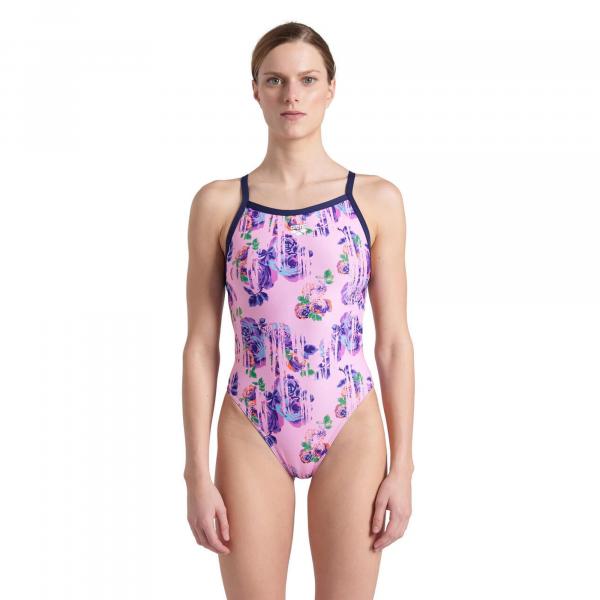 Strój Kąpielowy damski Arena Rose Texture Swimsuit Xcro