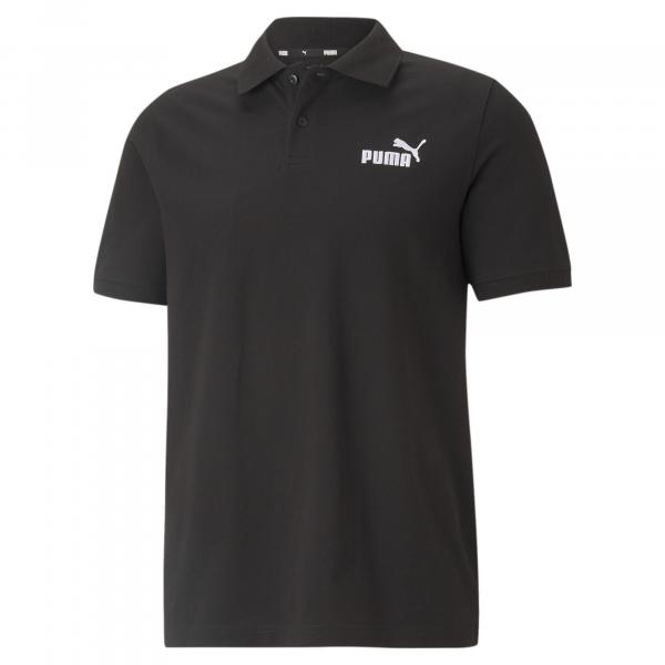 Męska koszulka polo z piki Essentials PUMA Black