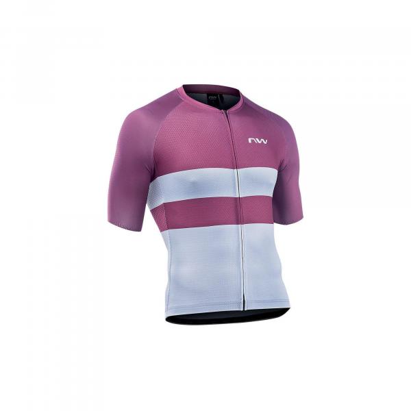 Koszulka rowerowa NORTHWAVE BLADE AIR Jersey fioletowo szara