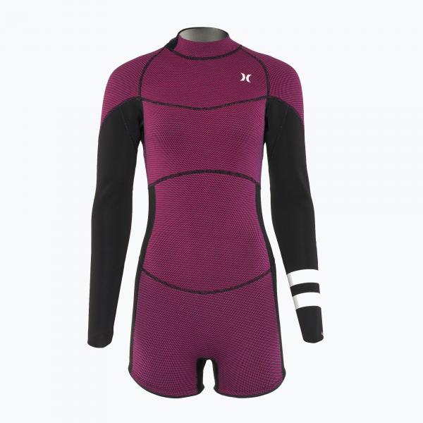 Pianka do pływania damska Hurley Advant Shorty Texture 2/2 mm Springsuit