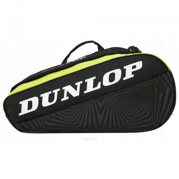 Torba tenisowa Dunlop CX Club x3 czarno-żółta