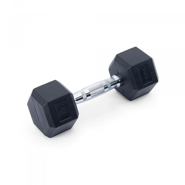 HANTLA MOVO ® DUMBBELL HEX 25 kg | HANTLE OGUMOWANE