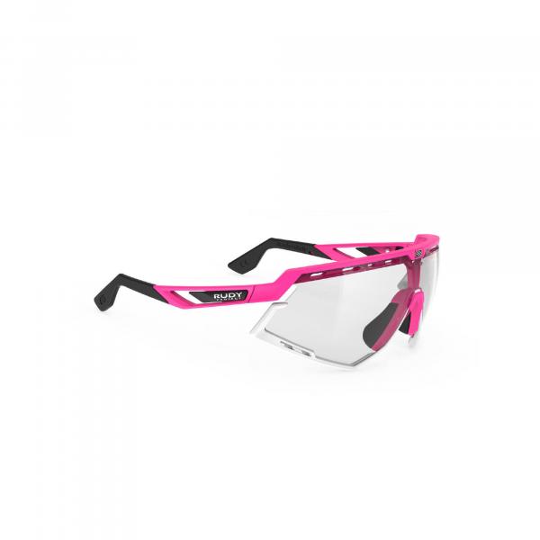 Okulary RUDY PROJECT DEFENDER PINK FLUO MATE - ImpactX 2 LASER BLACK