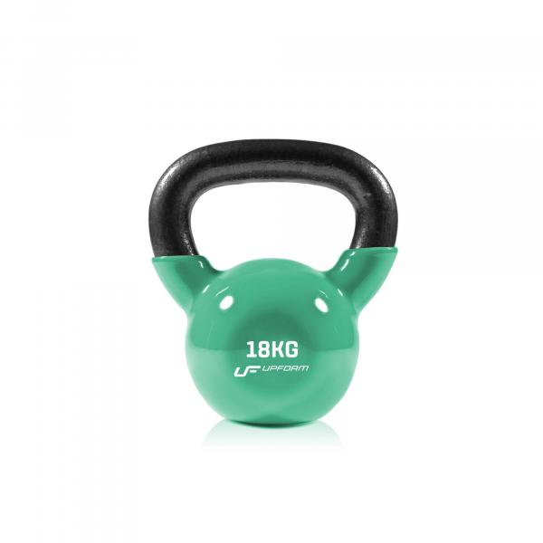 Hantla winylowa żeliwna Kettlebell 18 kg UpForm