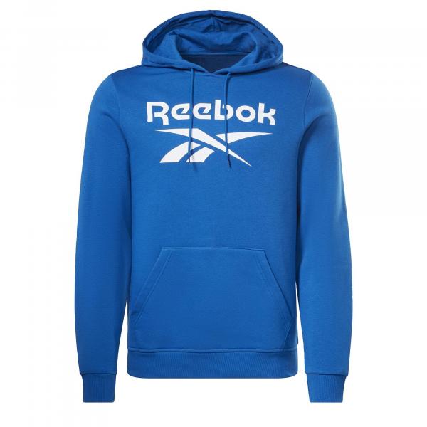 BLUZA dresowa męska REEBOK z kapturem bawełna kangurka