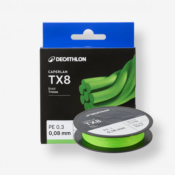 Plecionka TX 8 seledynowa