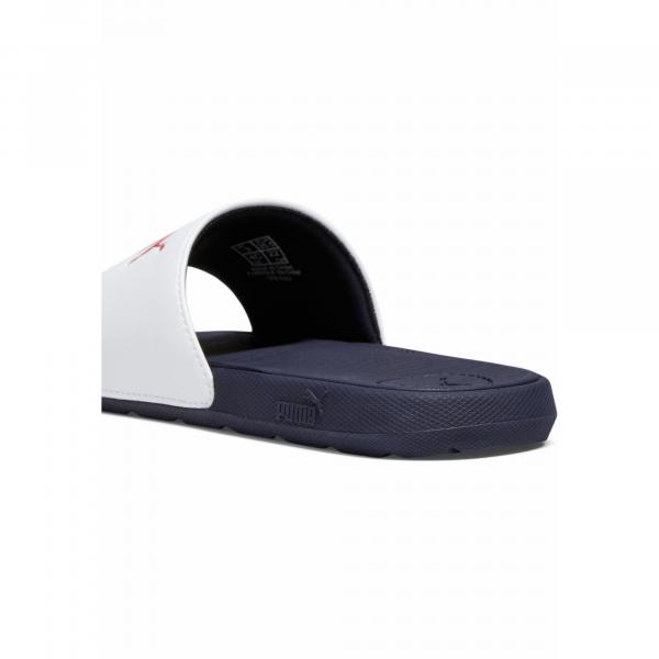 Młodzieżowe klapki Cool Cat 2.0 PUMA White Navy For All Time Red Blue
