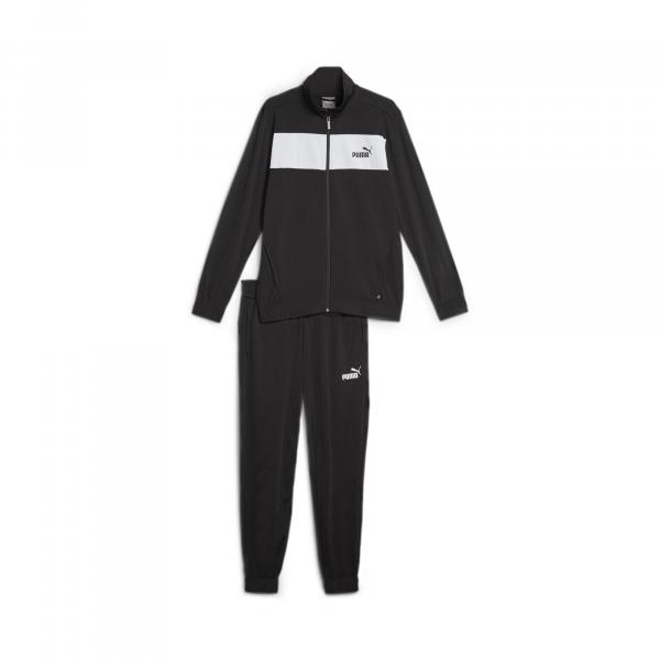 Męski dres poliestrowy PUMA Black