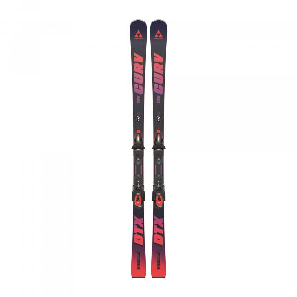Narty zjazdowe Fischer Curv DTX M-Track + wiązania RSX 12 GW PR