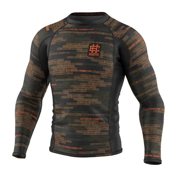 Koszulka sportowa męska Rashguard do MMA EXTREME HOBBY PARACORD