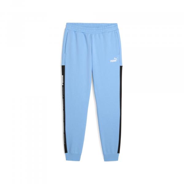 Męskie spodnie dresowe Around The Block PUMA Team Light Blue