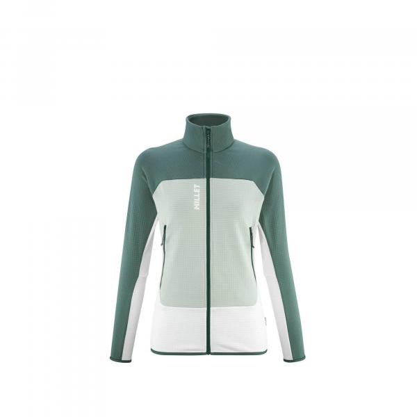 Bluza turystyczna damska Millet Fusion Grid Jkt W active fit Polartec PowerGrid
