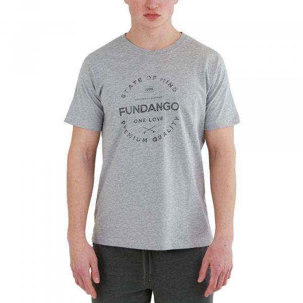 T-shirt męski Fundango Basic - T Logo-4 krótki rękaw