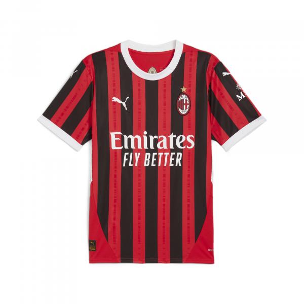 Męska koszulka domowa AC Milan 24/25 PUMA For All Time Red Black