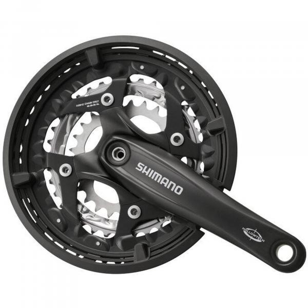 Mechanizm Korbowy 3 X 10 Speed Trekking Fc-T521 175/48-36-26 Octalink - Czarny