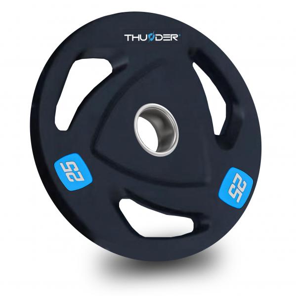 Obciążenie olimpijskie do treningu siłowego Thunder OLYMPIC-PLATE-25kg / 51 mm