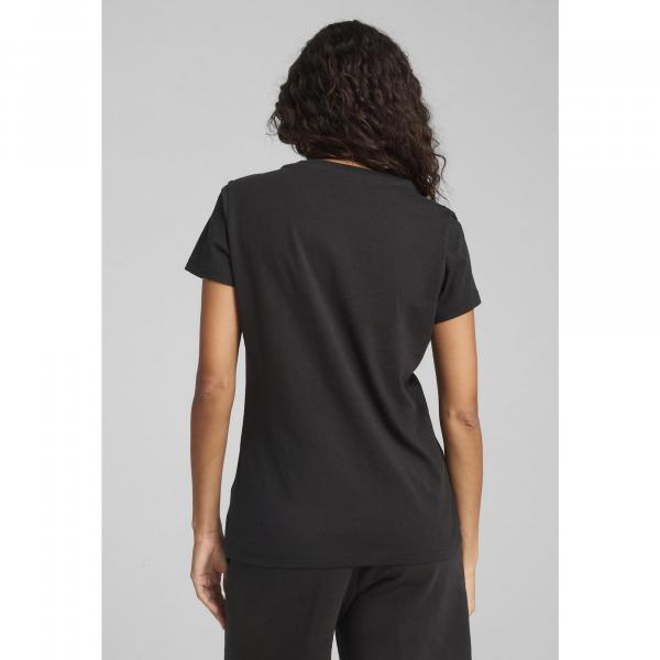 Damska koszulka ESS SCRIPT PUMA Black