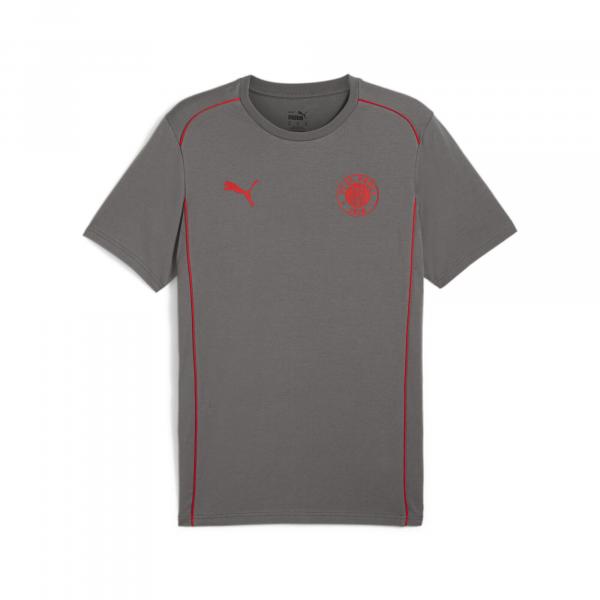 Męska koszulka Casuals FC St. Pauli PUMA Flat Medium Gray Red