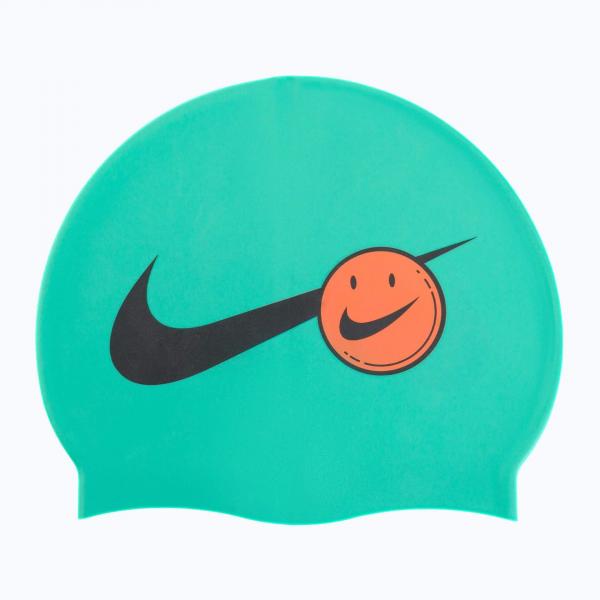 Czepek pływacki na basen unisex Nike Os Graphic Washed Teal