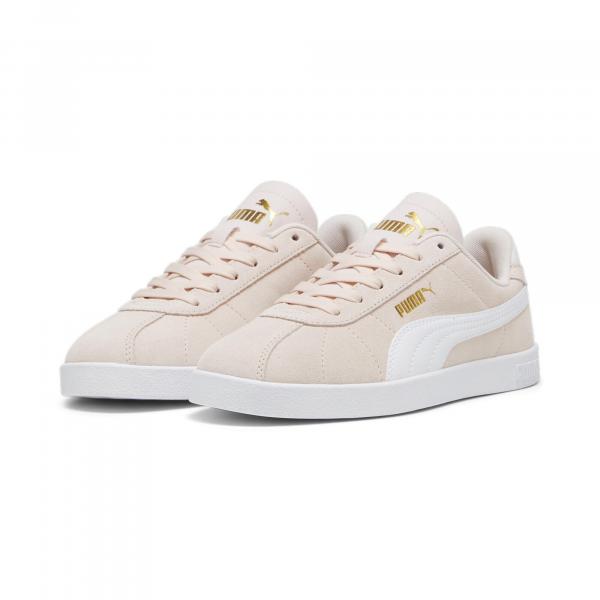 Sneakersy zamszowe unisex PUMA Club II PUMA Island Pink White Gold