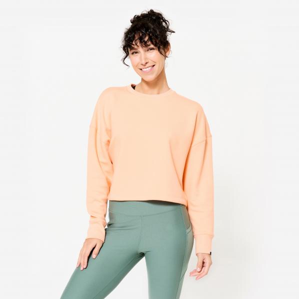 Bluza damska Domyos Gym & Pilates crop