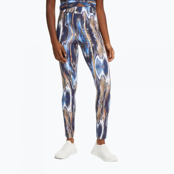 Legginsy damskie FILA Clamart AOP High Waist