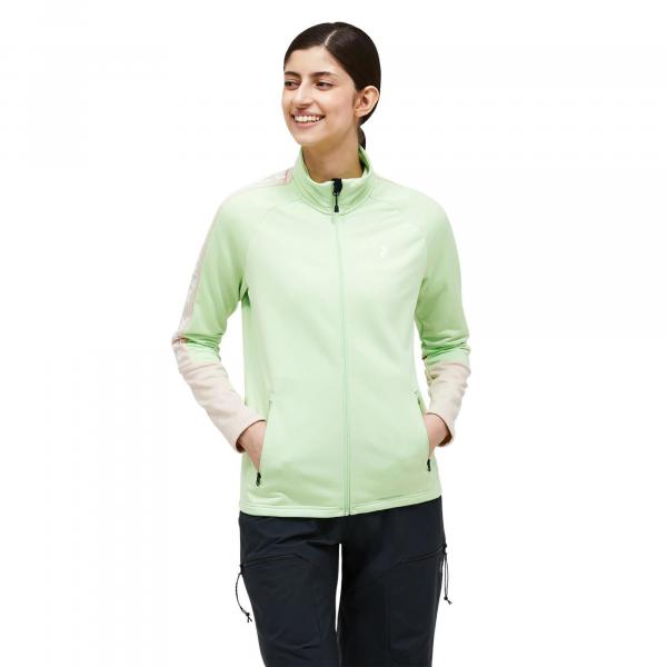 Bluza Peak Performance damska Rider Zip Jacket zielona - L