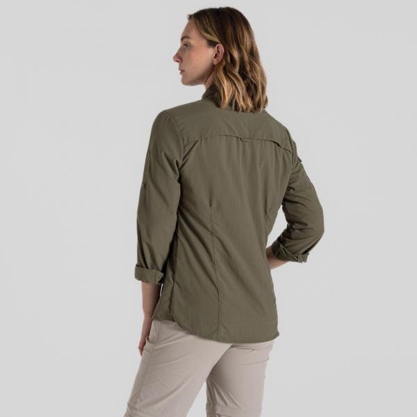 Koszula przeciw komarom damska Craghoppers NosiLife Adventure LS Shirt III