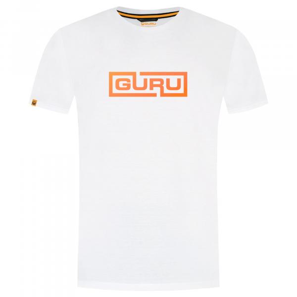 Koszulka Wędkarska T-Shirt Guru Gradient Connect Tee White