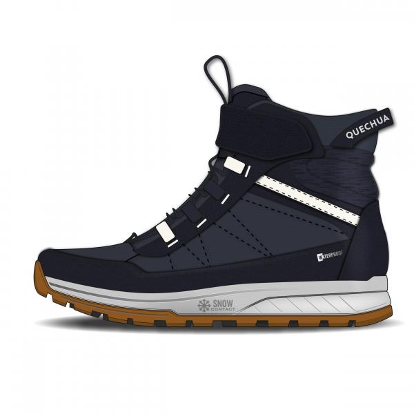 Buty turystyczne dla dzieci Quechua SH500 Warm wodoodporne