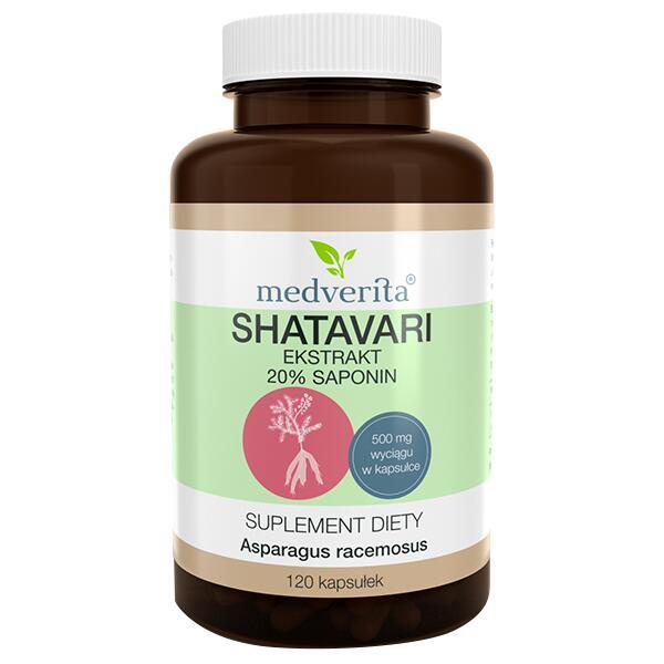 Shatavari 500mg MEDVERITA 120 kaps