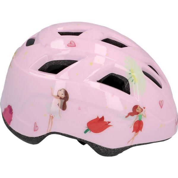 Kask rowerowy dziecięcy Fischer Princess XS/S z oświetleniem