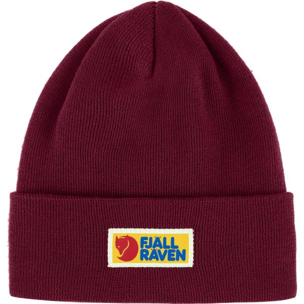 Czapka zimowa Fjallraven Vardag Classic Beanie - bordeaux red