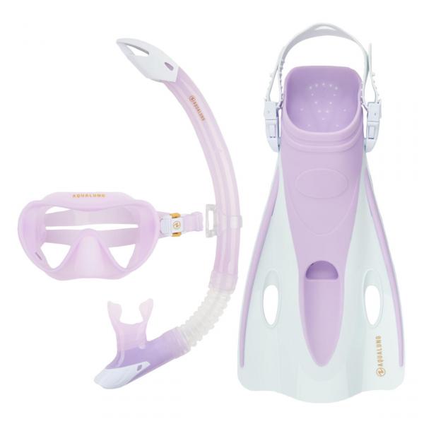 Zestaw do snorkelingu Aqualung Nabul maska + fajka + płetwy