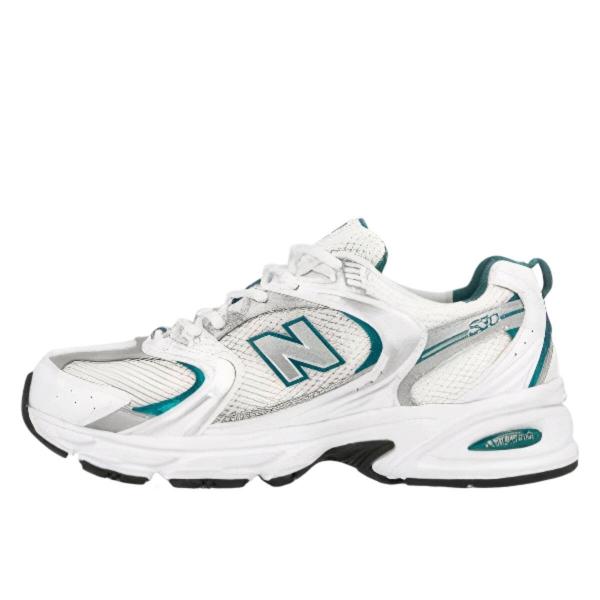 Buty do chodzenia dla dorosłych New Balance MR 530 White Silver Metallic Green