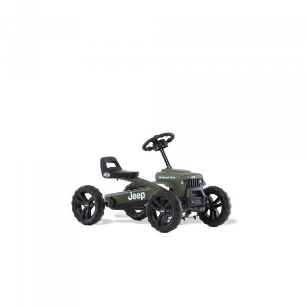 Gokart z regulowanym siedzeniem i piankowymi oponami JEEP Buzzy Sahara BERG