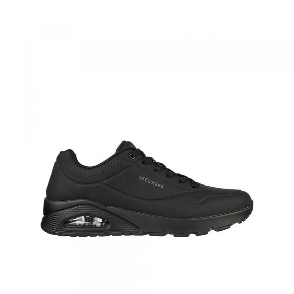 Buty męskie sportowe Skechers Uno [52458/BBK]
