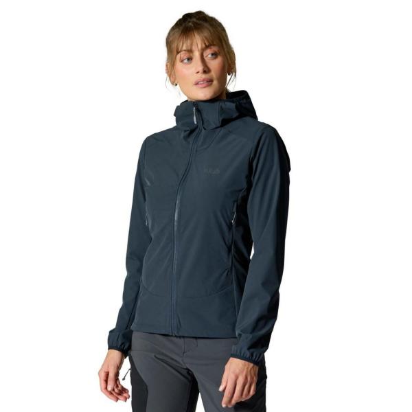Kurtka softshellowa damska Rab Borealis Hoody z kapturem